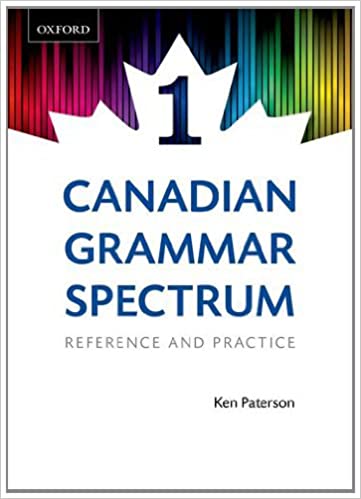 A grammar practice book at elementary level for Canadian learners of English.